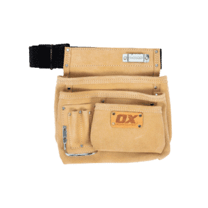 OX Trade Suede Leather 6 Pocket Tool Belt