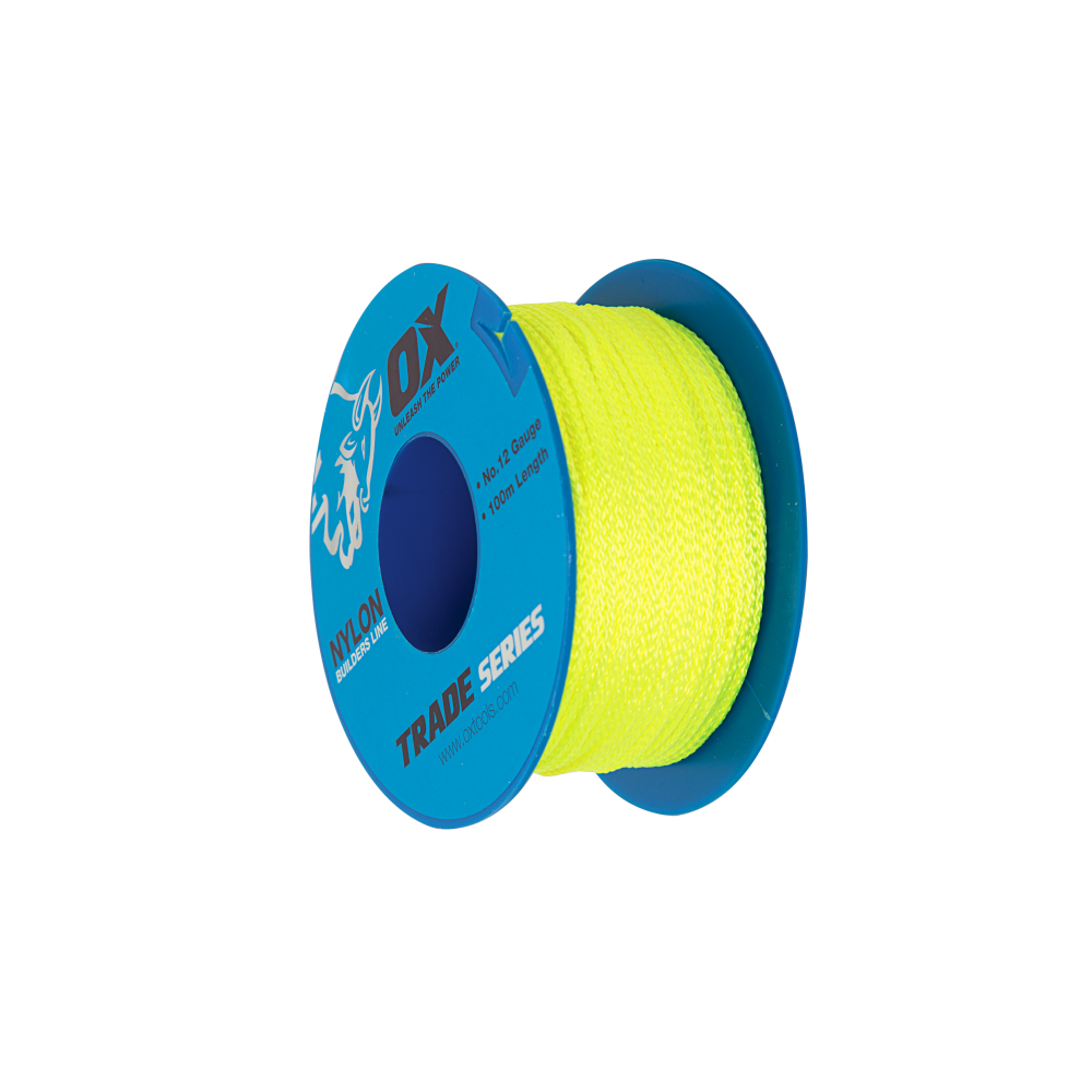 OX Trade Builders Line - Lime #12 | 100m