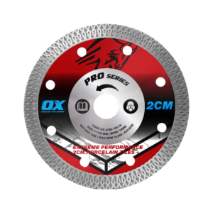 OX Pro 2CM Porcelain Cutting Blade - 105/16mm
