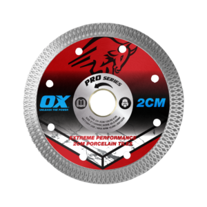 OX Pro 2CM Porcelain Cutting Blade - 125/22.2/20mm