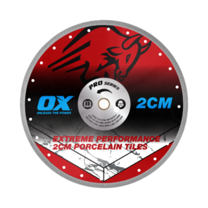 OX Pro 2CM Porcelain Cutting Blade - 350/30/25.4mm