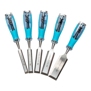 OX Pro 5 Piece Wood Chisel Set