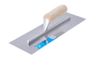 OX Trade Finishing Trowel with Timber Handle - 120mm x 356mm