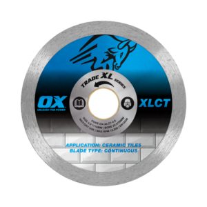OX Trade XL Continuous Diamond Blade 4.5-Inch/115mm - Ceramic Tiles