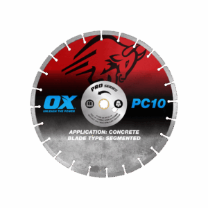 OX Pro PC10 Segmented Diamond Blade - 14-Inch/350mm