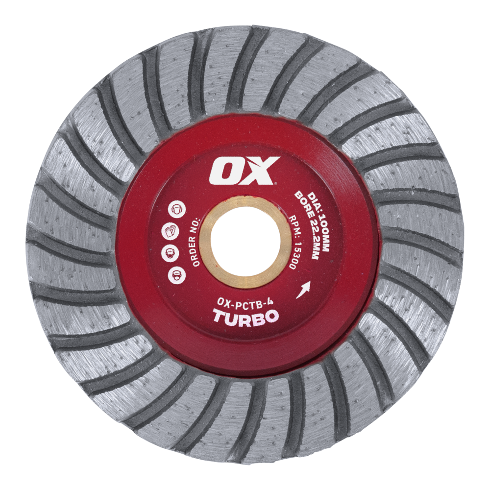 OX Pro Turbo Cup Wheel - 4-Inch
