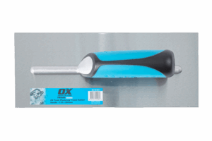 OX Trade Finishing Trowel with Rubber grip - 4.5-Inch/105mm x 280mm