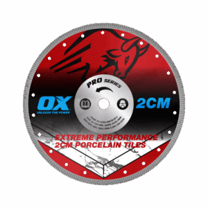 OX Pro 2CM Porcelain Cutting Blade - 300/30/25.4mm