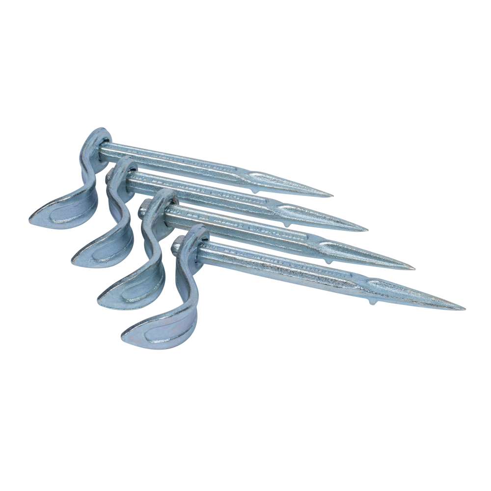 OX Pro Semi Round Dutch Pin - Fixed Arm | 4 pack