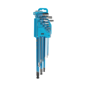 OX Pro Hex Allen Key Long 9pc Set
