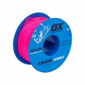 OX Trade Builders Line - Pink #8 | 50m