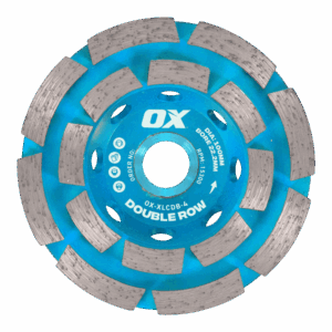 OX Trade XL 4" Double Row Cup Wheel - 22.2mm Bore