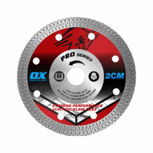 OX Pro 2CM Porcelain Cutting Blade - 105/16mm