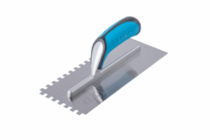 OX Pro Carbon Steel Notch Trowel - 8mm