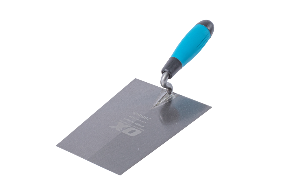 OX Pro Square Front Trowel - 8-Inch/200mm
