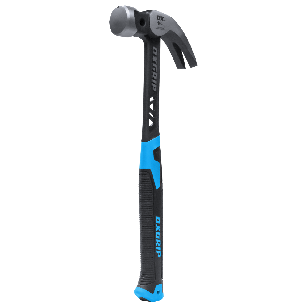 OX Pro Ultrastrike Claw Hammer - 16oz / 450g