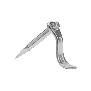 OX Pro Semi Round Dutch Pin with Swivel Arm