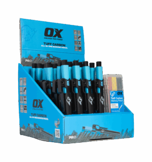 OX Pro Tuff Carbon Marking Pencil Display Pack