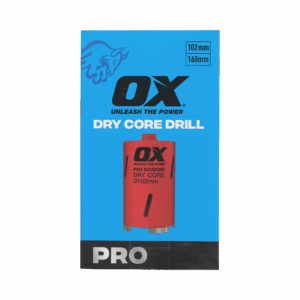 OX Pro Dry Core Drill - 102mm