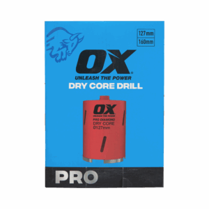 OX Pro Dry Core Drill - 127mm