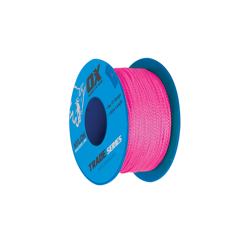 OX Trade Builders Line - Pink #8 | 100m