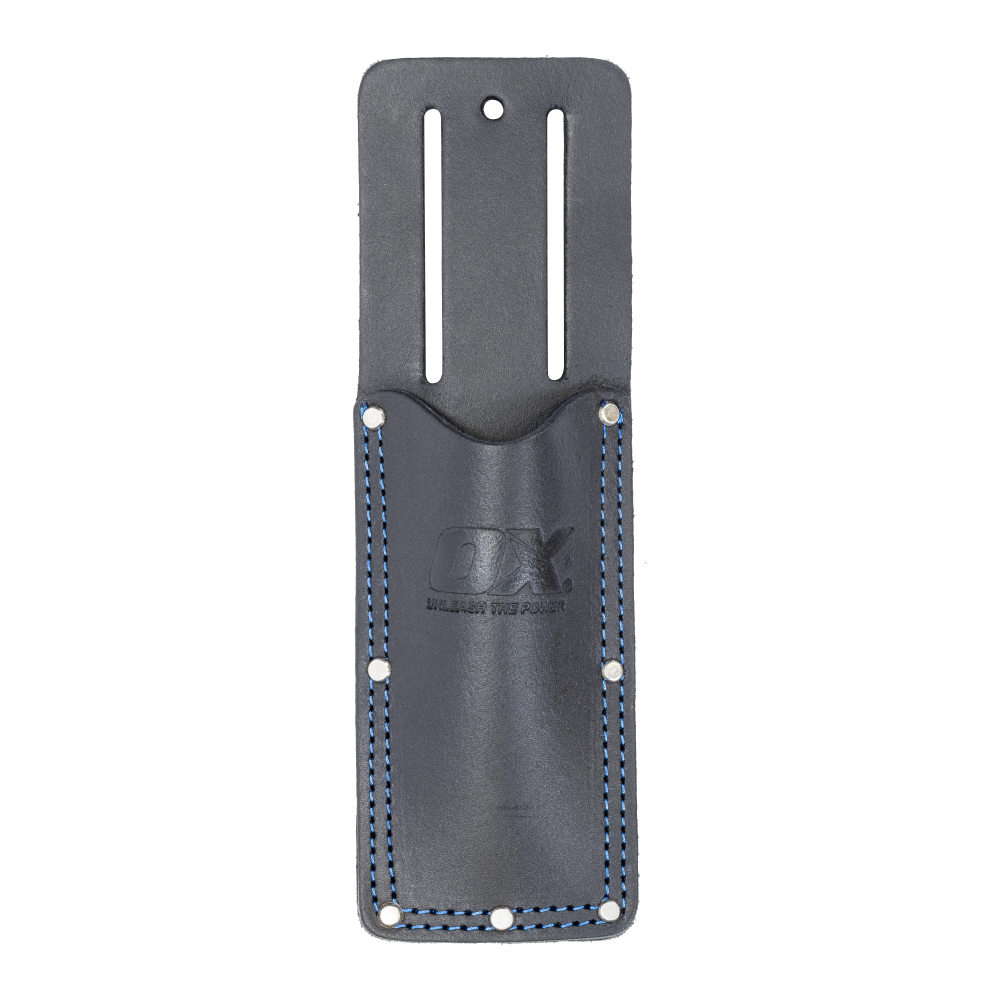 OX Trade Black Leather Chisel Holder