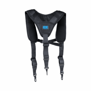 OX Trade Padded Nylon/Leather Suspenders