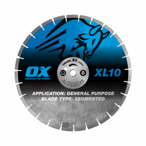 OX Trade XL-10 Segmented Diamond Blade - General Purpose - 16-Inch