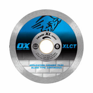 OX Trade XL Continuous Diamond Blade 4.5-Inch/115mm - Ceramic Tiles