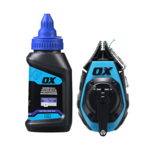 OX Pro 15m/50' Precision Chalk Reel Value Pack - Kevlar Ultra Fine Line / 3:1 Gear Ratio