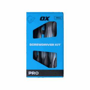 OX Pro 7pc Screwdriver Kit - PH & Flat Blade
