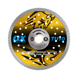 OX Premium Univeral/Hard Turbo Diamond Blade - 8-Inch