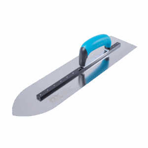 OX Pro Stainless Steel Pointed Finishing Trowel - 4.5-Inch/105mm x 500mm