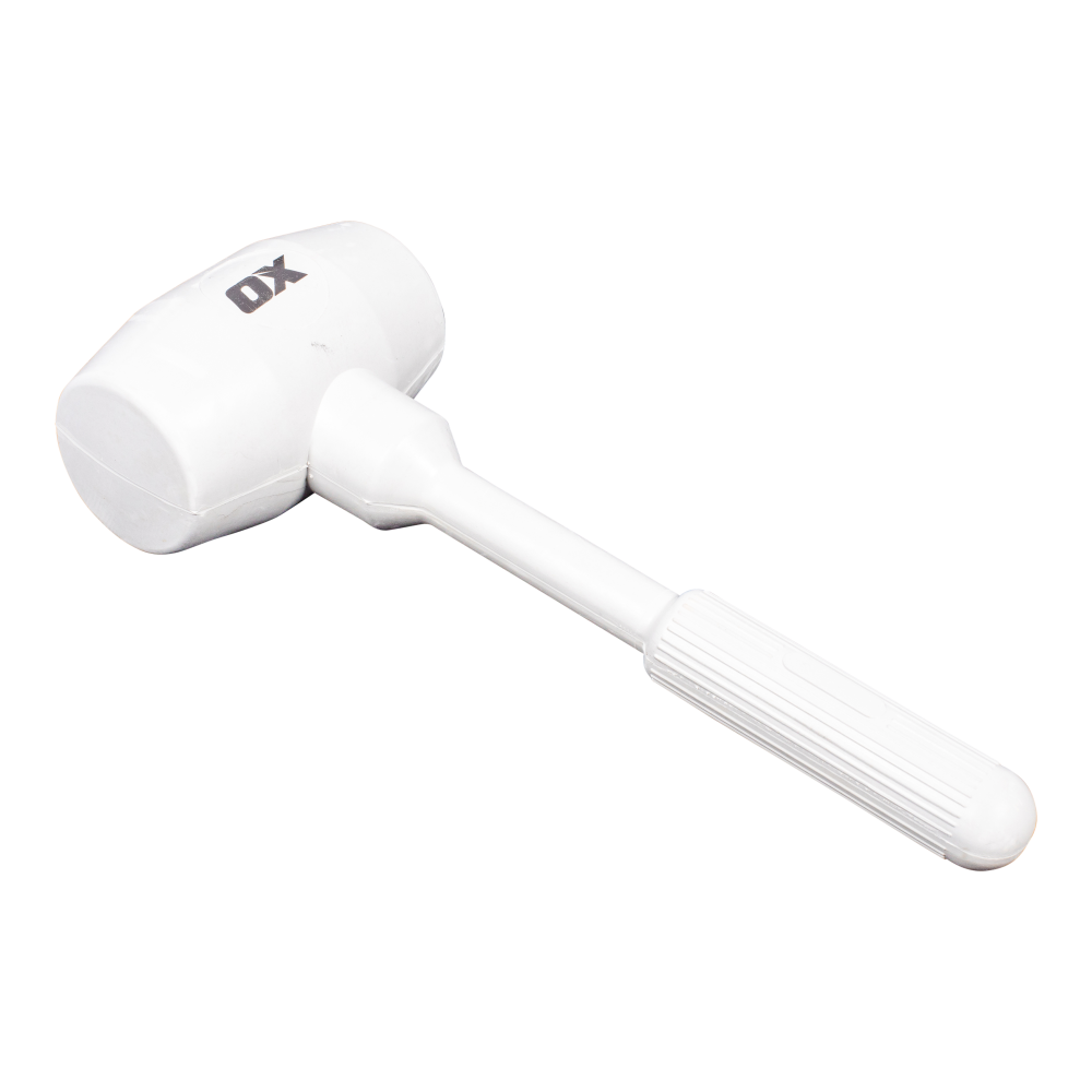 OX Pro White Rubber Mallet - 35oz