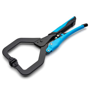 Auto Adjust 11-Inch C Clamp With Swivel Pad - Gripped
