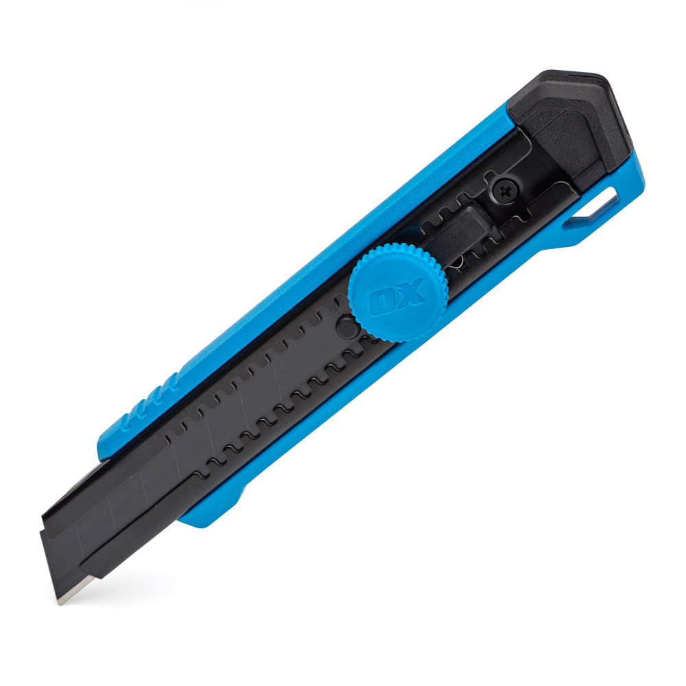 OX Pro 18mm Snap-Off Utility Knife - Twist Lock (Aluminium)