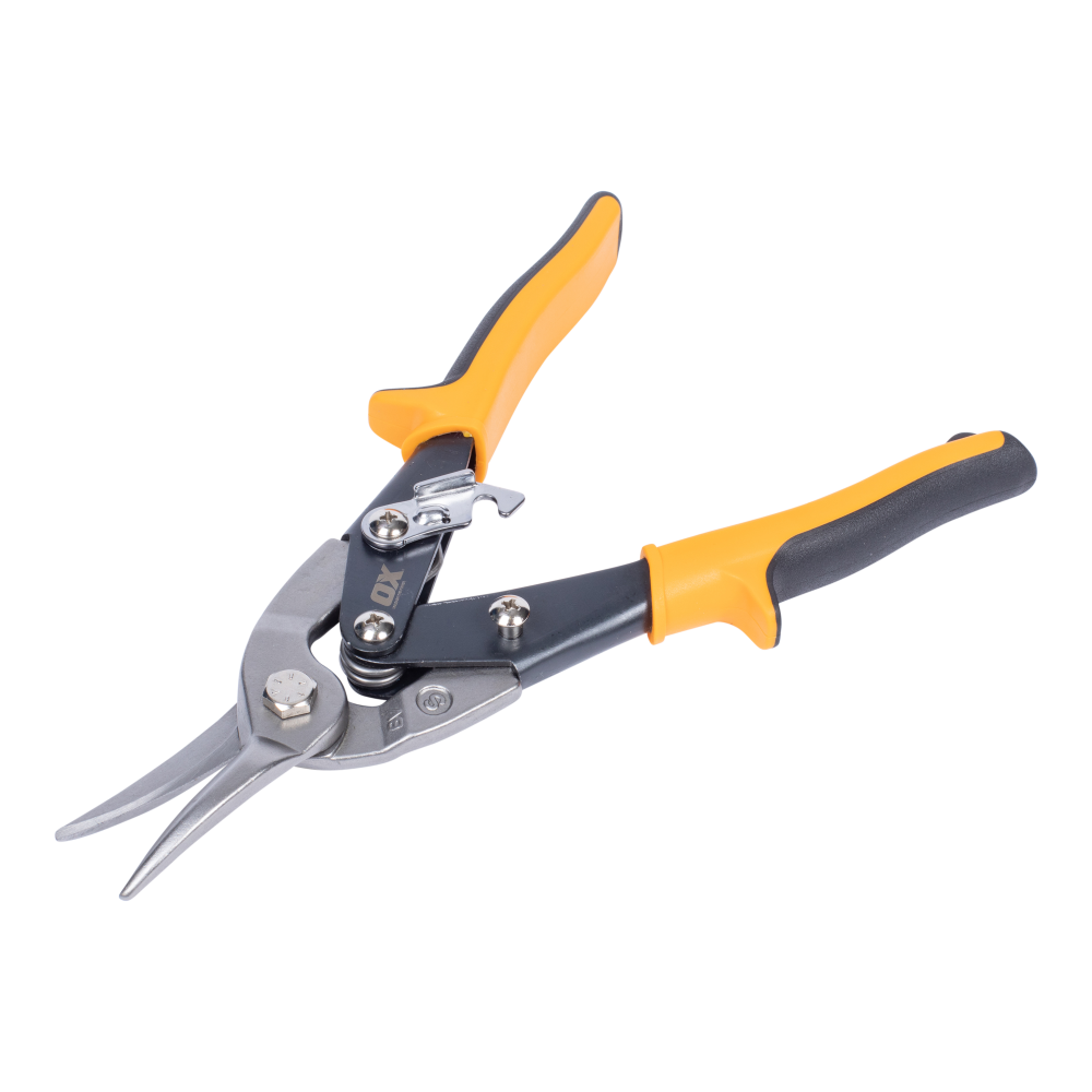 OX Pro Tools Straight Aviation Tin Snips