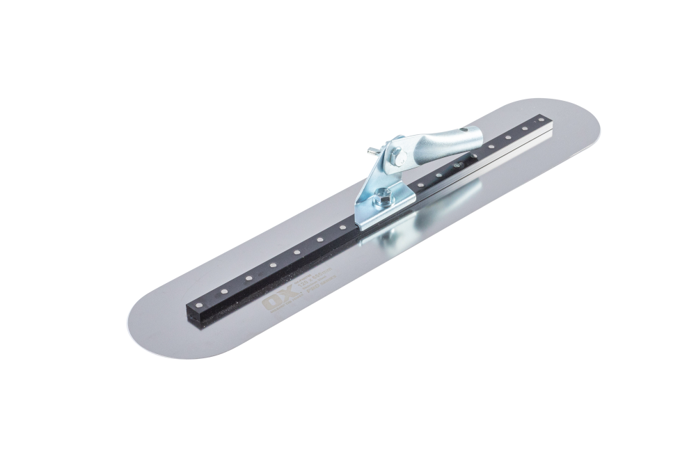 OX Pro Stainless Steel Fixed Walking Trowel - 120mm x 900mm
