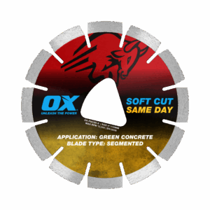 OX Pro Soft Cut Same Day Diamond Blade - 6-Inch
