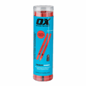 OX Trade Carpenters Pencils - medium | 10 pack