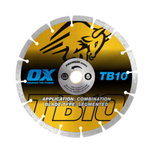 OX Premium Abrasive Segmented Diamond Blade - 9-Inch