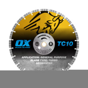 OX Premium Concrete and General Purpose Diamond Blade - 14-Inch