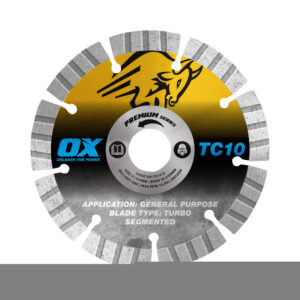 OX Premium Concrete and General Purpose Diamond Blade - 5-Inch